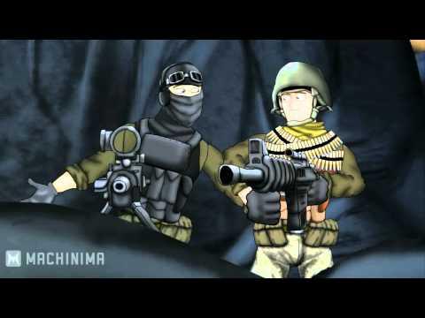 Русская версия Battlefield Friends: Silent Sniper (Battlefield 3 Machinima)